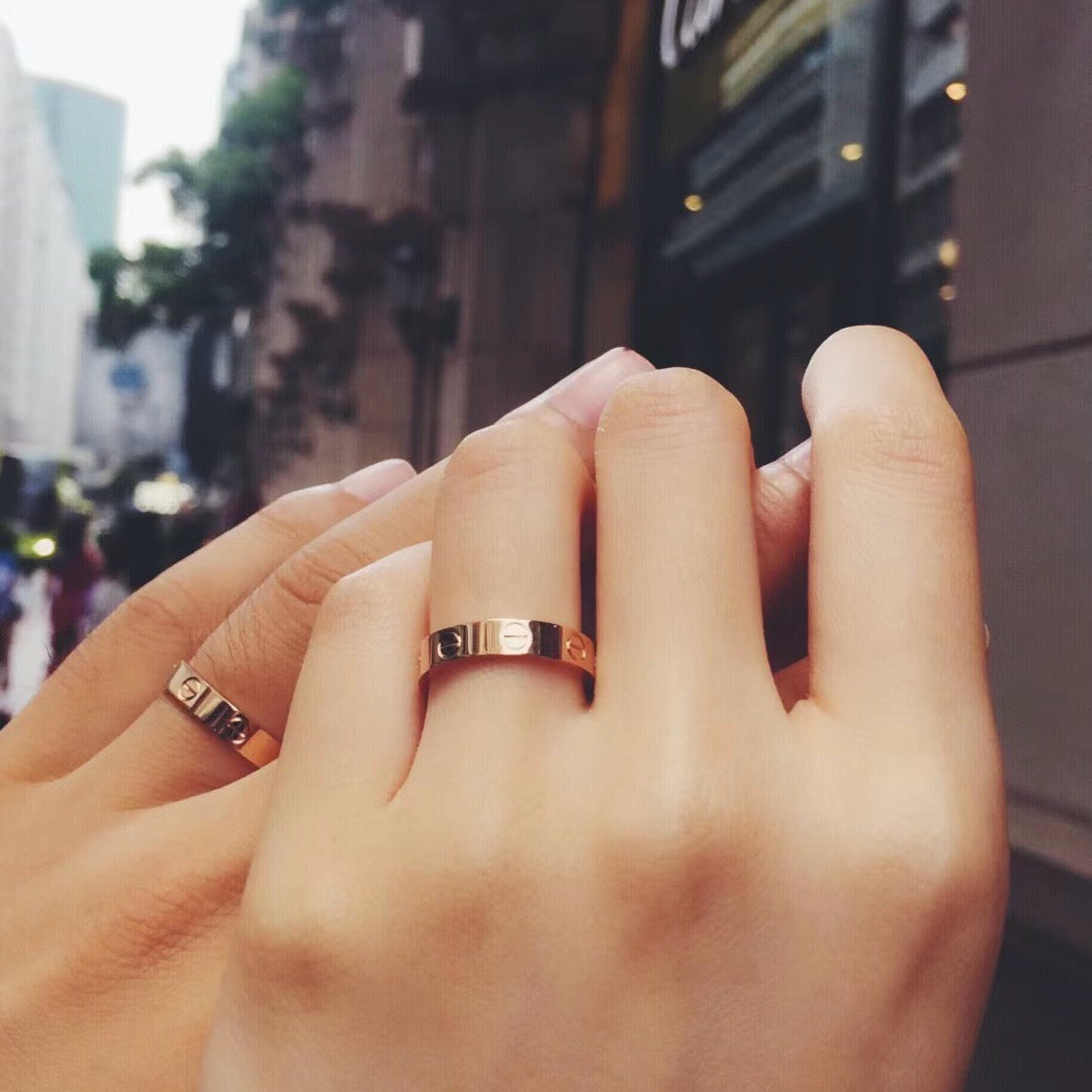 [Lumi Jewelery]LOVE RING 3.6 MM NO DIAMOND