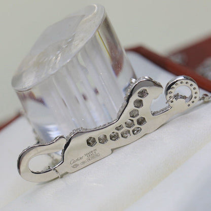 [Lumi Jewelery]PANTHERE PAVED DIAMOND NECKLACE