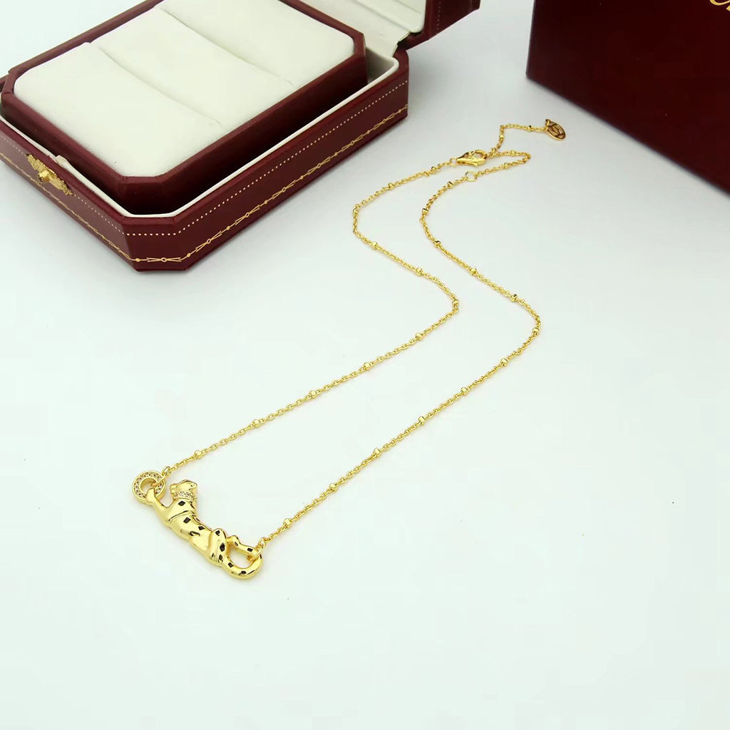 [Lumi Jewelery]PANTHERE FULL DIAMOND NECKLACE