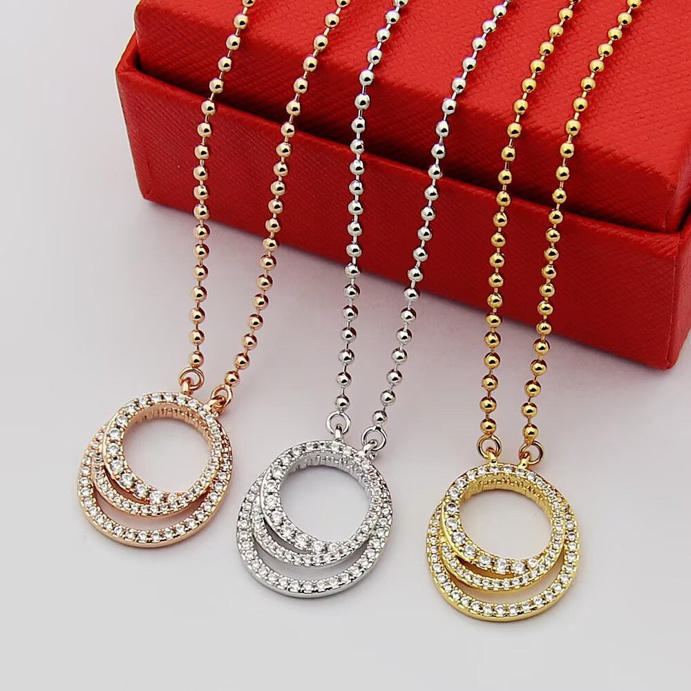 [Lumi Jewelery]ETINCELLE  FULL DIAMOND NECKLACE