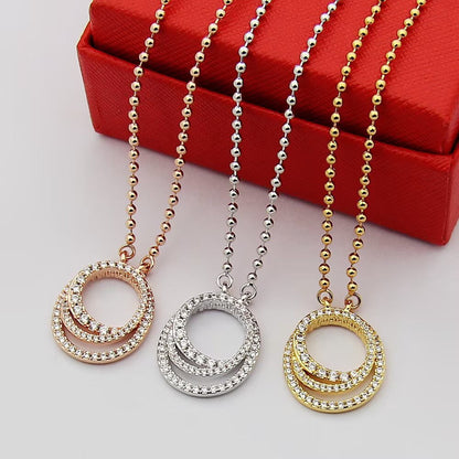 [Lumi Jewelery]ETINCELLE  FULL DIAMOND NECKLACE