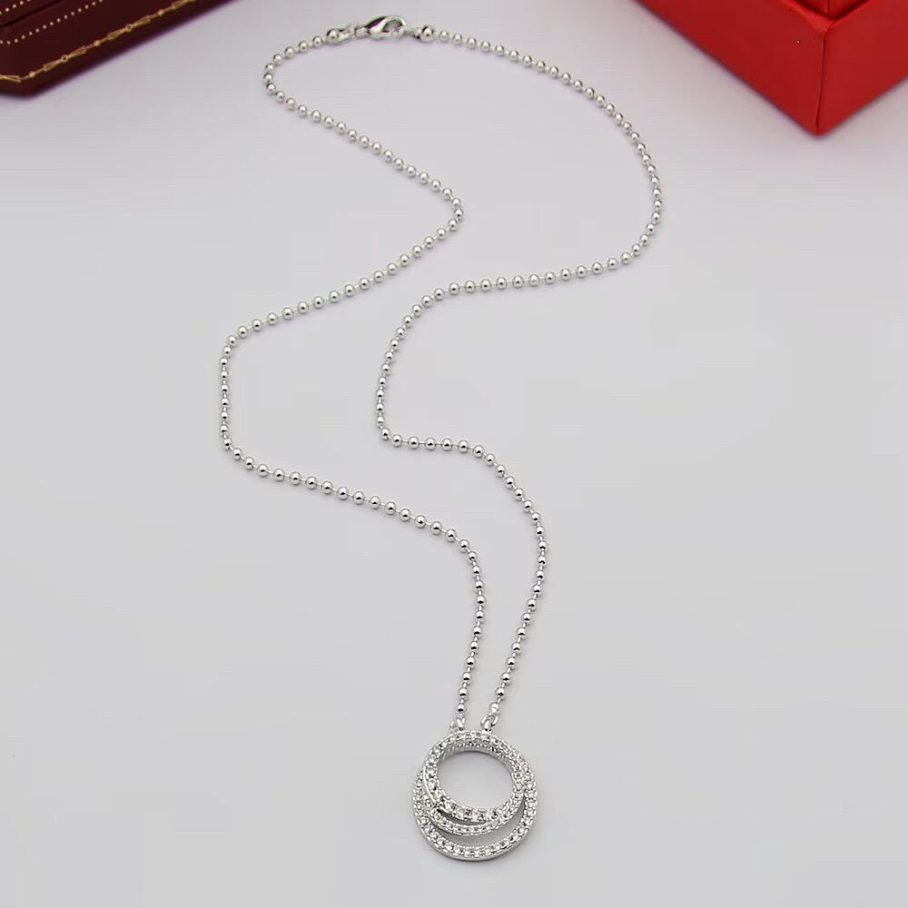 [Lumi Jewelery]ETINCELLE  FULL DIAMOND NECKLACE
