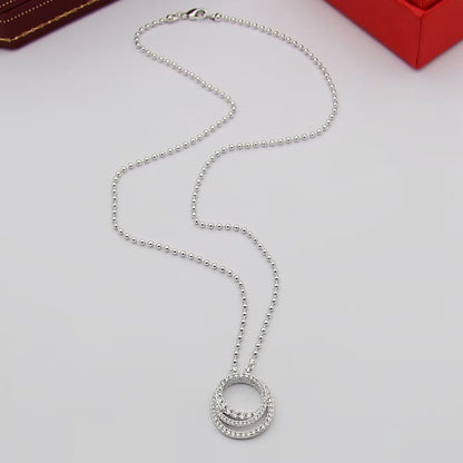 [Lumi Jewelery]ETINCELLE  FULL DIAMOND NECKLACE