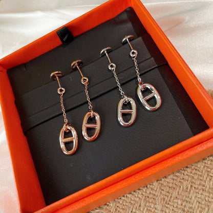 [Lumi Jewels]CHAINE TASSEL EARRINGS