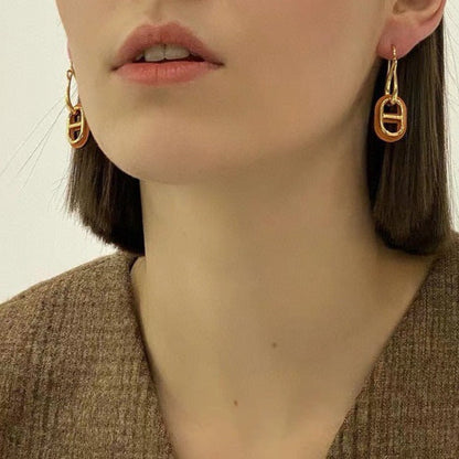 [Lumi Jewels]HM O'MAILLON GOLD EARRINGS
