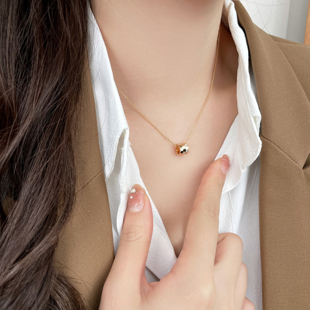 [Lumi Jewels]BEE MINI PEDANT DIAMOND NECKLACE