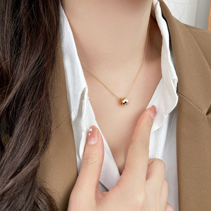[Lumi Jewels]BEE MINI PEDANT DIAMOND NECKLACE