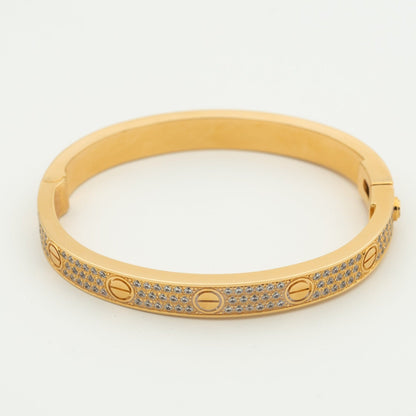 [Lumi Jewels]LOVE BRACELET 6.1MM DIAMOND-PAVED