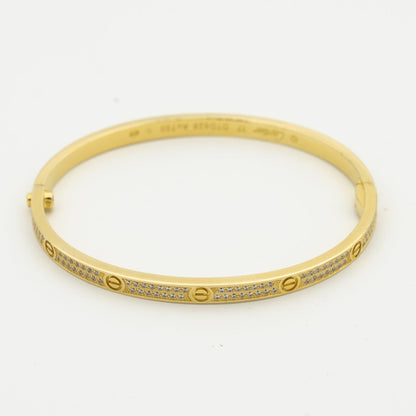 [Lumi Jewels]LOVE BRACELET 3.65MM DIAMOND-PAVED