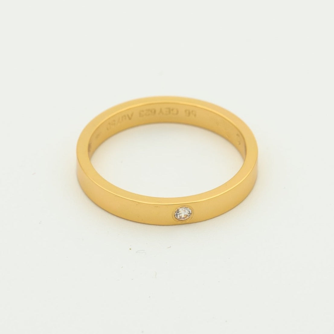 [Lumi Jewels]LOVE RING 4MM 1 DIAMOND