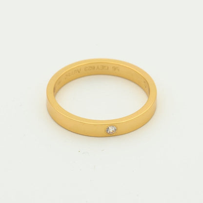 [Lumi Jewels]LOVE RING 4MM 1 DIAMOND