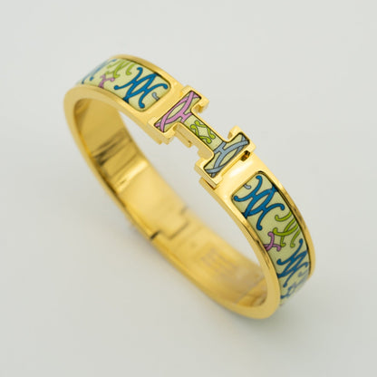 [Lumi Jewels]H BRACELET BEIGE MULTICOLOR