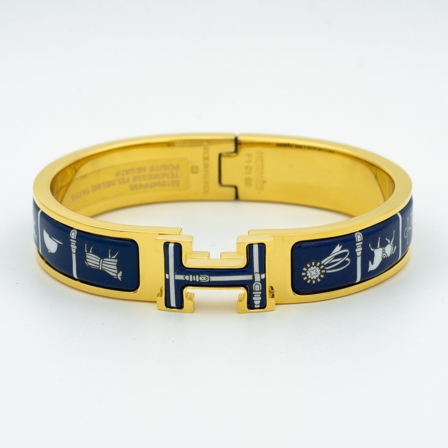 [Lumi Jewels]H BRACELET BLUE CERAMIC