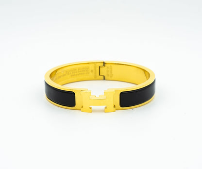[Lumi Jewels]H BLACK BRACELET
