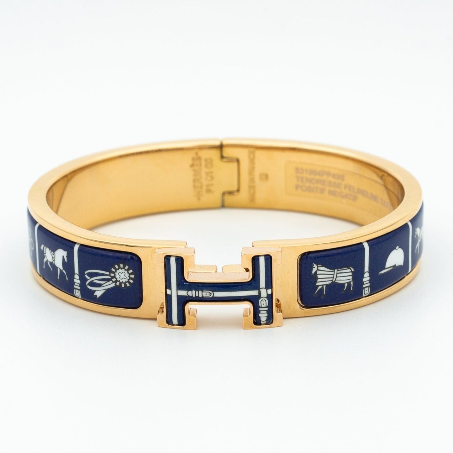 [Lumi Jewels]H BRACELET BLUE CERAMIC