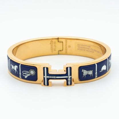 [Lumi Jewels]H BRACELET BLUE CERAMIC