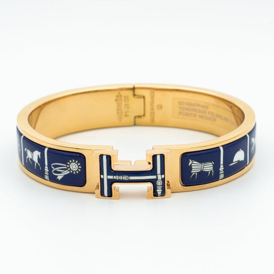 [Lumi Jewels]H BRACELET BLUE CERAMIC