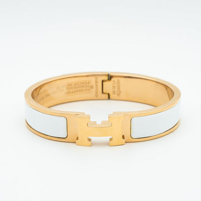 [Lumi Jewels]H WHITE BRACELET