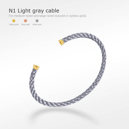 [Lumi Jewels]FORCE SERIES BRACELET CABLES 50 CHOICES (DIY SELECTION)