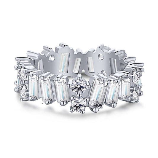 [Lumi Jewels]Delicate Multi Shape Tennis Ring