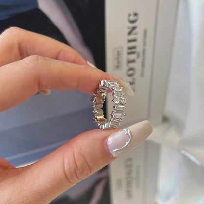 [Lumi Jewels]Delicate Multi Shape Tennis Ring