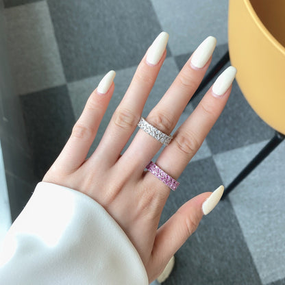 [Lumi Jewels]Sparkling Full Heart Ring