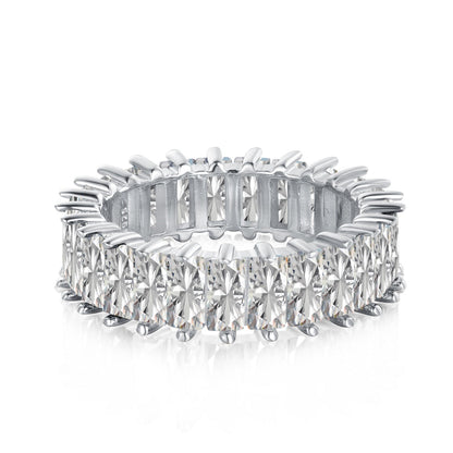 [Lumi Jewels]Unique Colorful Radiant Cut RIng