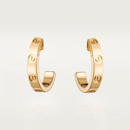 [Lumi Jewelery]LOVE EARRINGS 2.65 MM NO DIAMOND SMALL