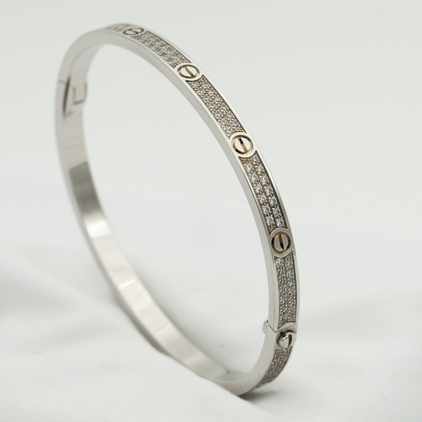 [Lumi Jewels]LOVE BRACELET 3.65MM DIAMOND-PAVED