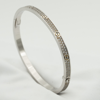 [Lumi Jewels]LOVE BRACELET 3.65MM DIAMOND-PAVED