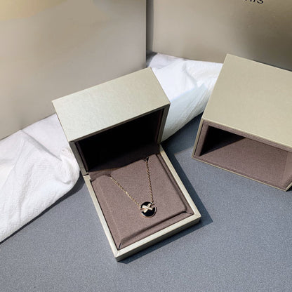 [Lumi Jewels]JEUX DE PINK GOLD DIAMOND NECKLACE