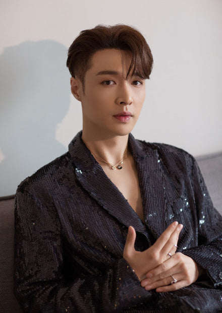 [Lumi Jewels]JEUX DE PINK GOLD DIAMOND NECKLACE