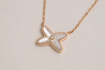 [Lumi Jewels]JEUX DE NECKLACE 1 DIAMOND