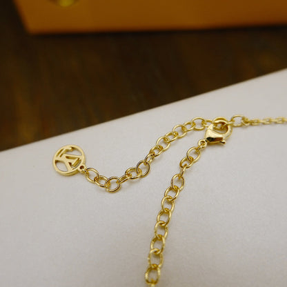 [Lumi Jewels]BLOOMING SUPPLE NECKLACE BRASS