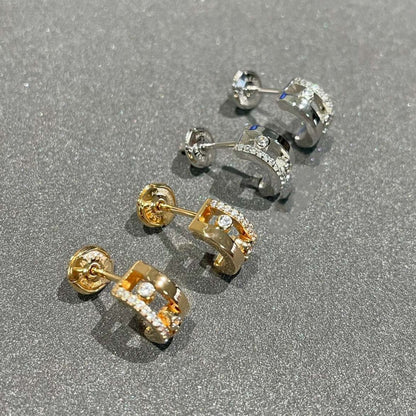 [Lumi]MOVE ROMANE EARRINGS DIAMOND
