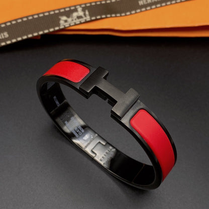 [Lumi Jewels]CLIC HM SO BLACK RED BRACELET