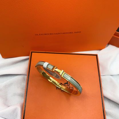 [Lumi Jewels]CLASSIC HM CLIC GREEN 8MM ENAMEL BRACELET