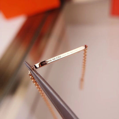 [Lumi Jewels]HM FIRE PIG NOSE NECKLACE TRENDY STREET