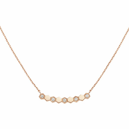 [Lumi Jewels]BEE MY LOVE DIAMOND NECKLACE