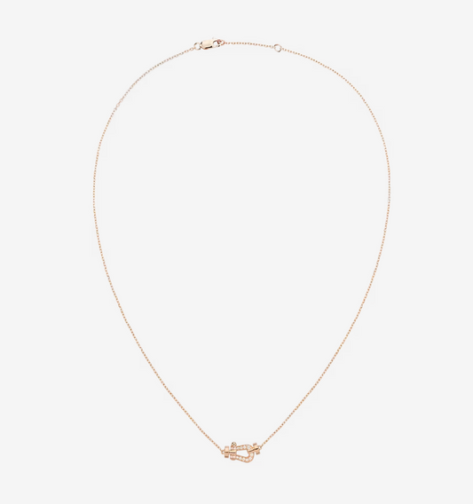 [Lumi Jewels]FORCE 10 DIAMOND PINK GOLD NECKLACE MINI MODEL