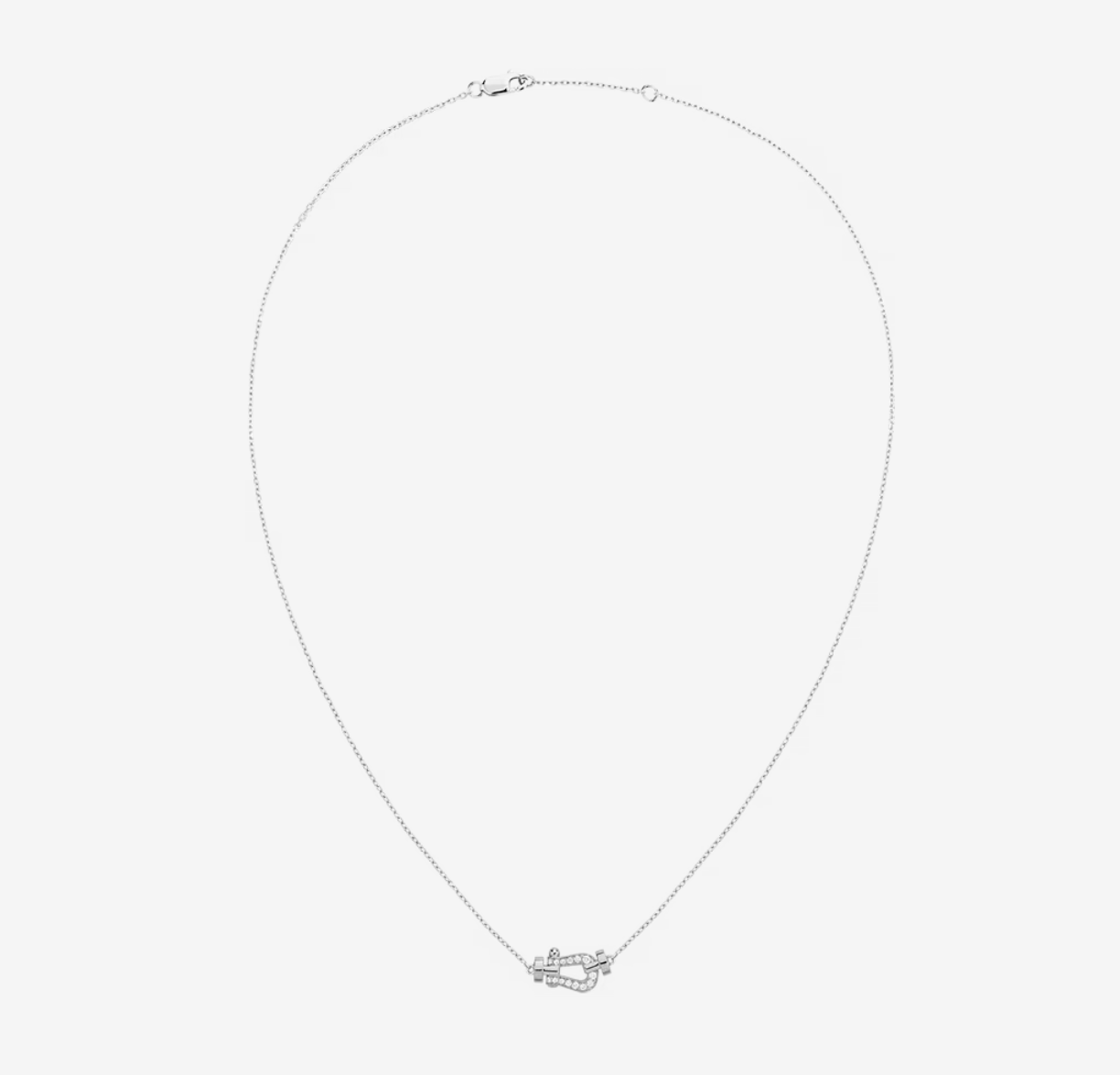 [Lumi Jewels]FORCE 10 DIAMOND SILVER NECKLACE MINI MODEL