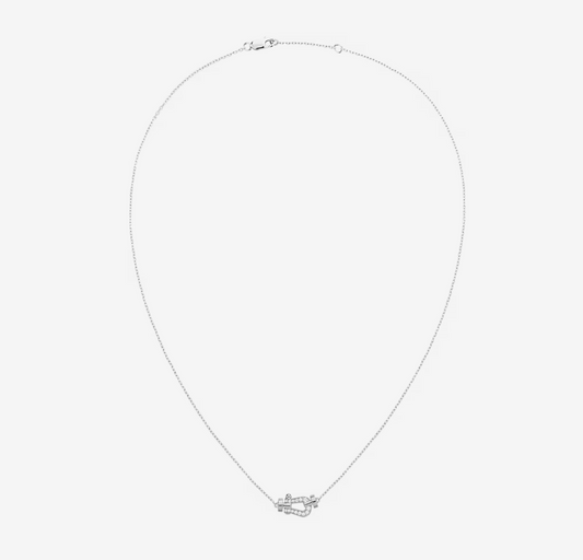[Lumi Jewels]FORCE 10 DIAMOND SILVER NECKLACE MINI MODEL