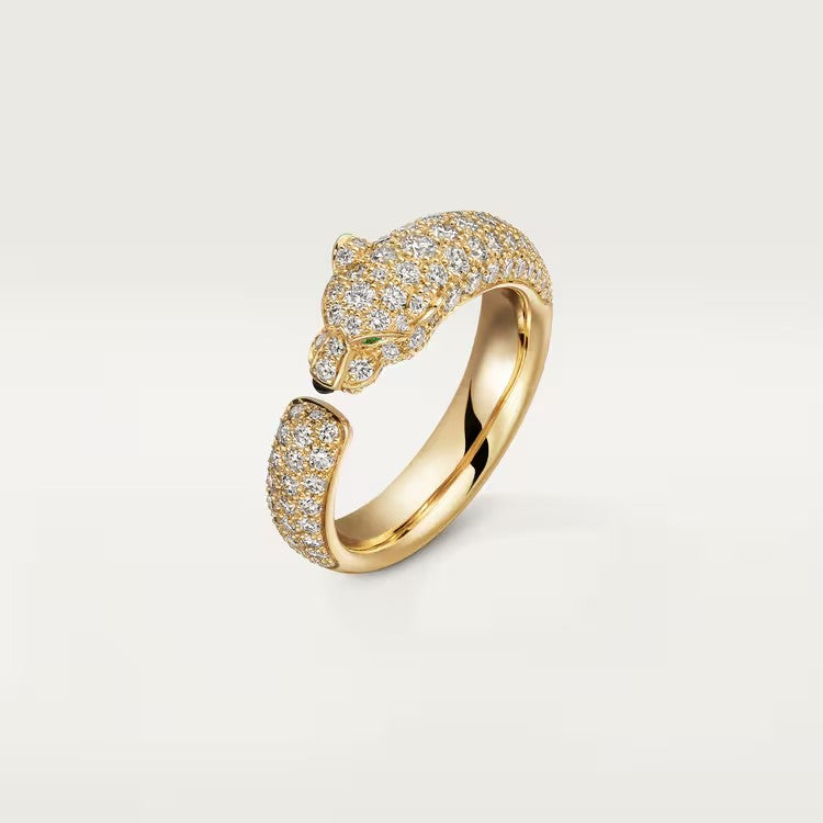 [Lumi Jewelery]PANTHERE FULL DIAMOND SMALL RING
