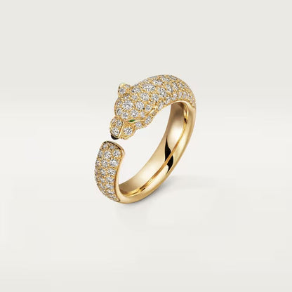 [Lumi Jewelery]PANTHERE FULL DIAMOND SMALL RING