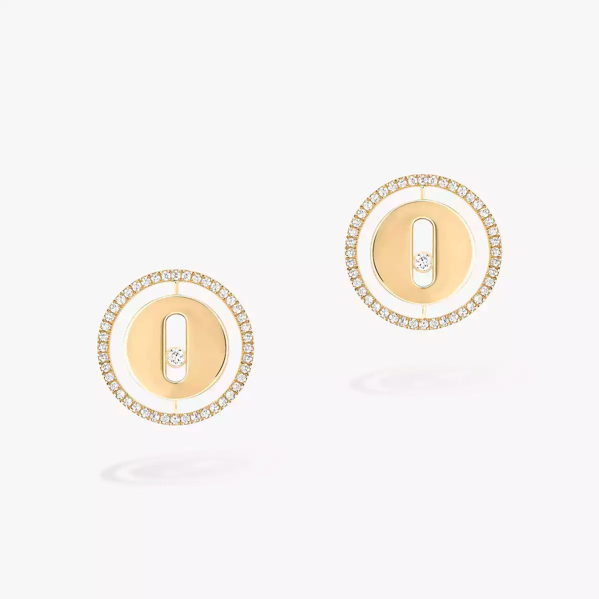 [Lumi Jewels]Lucky Move Diamond Earrings