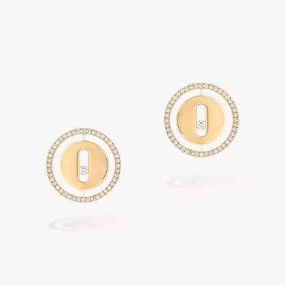[Lumi]Lucky Move Diamond Earrings