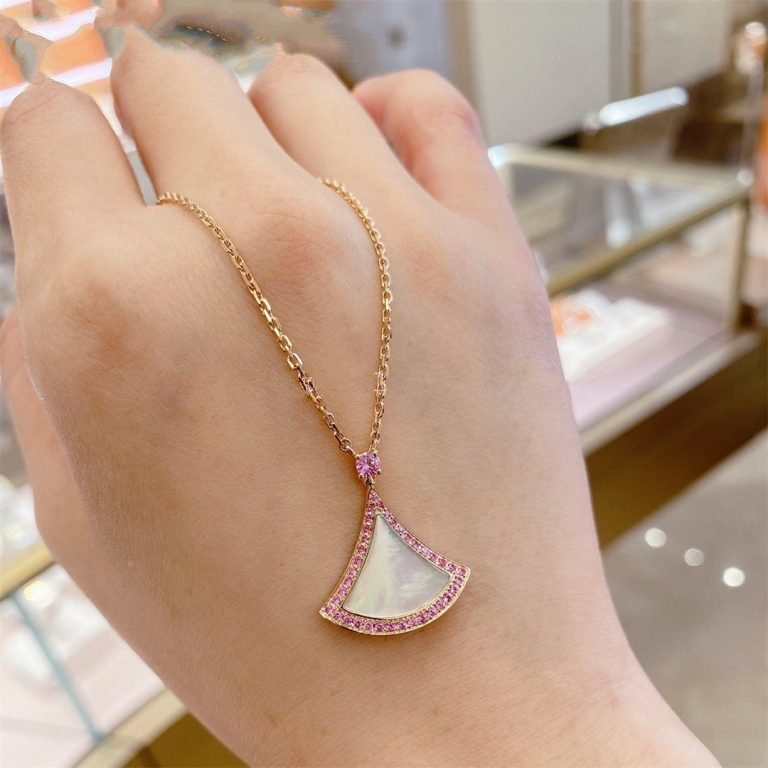 [Lumi Jewels]DREAM NECKLACE MOP DIAMOND PINK