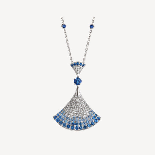 [Lumi Jewels]DREAM NECKLACE AGATE SILVER DIAMOND