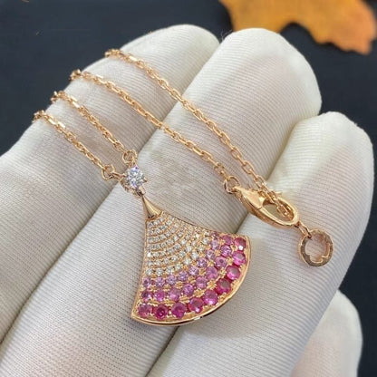 [Lumi Jewels]DREAM NECKLACE PINK GOLD PINK DIAMOND
