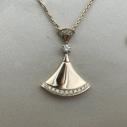 [Lumi Jewels]DREAM NECKLACE PINK GOLD DIAMOND